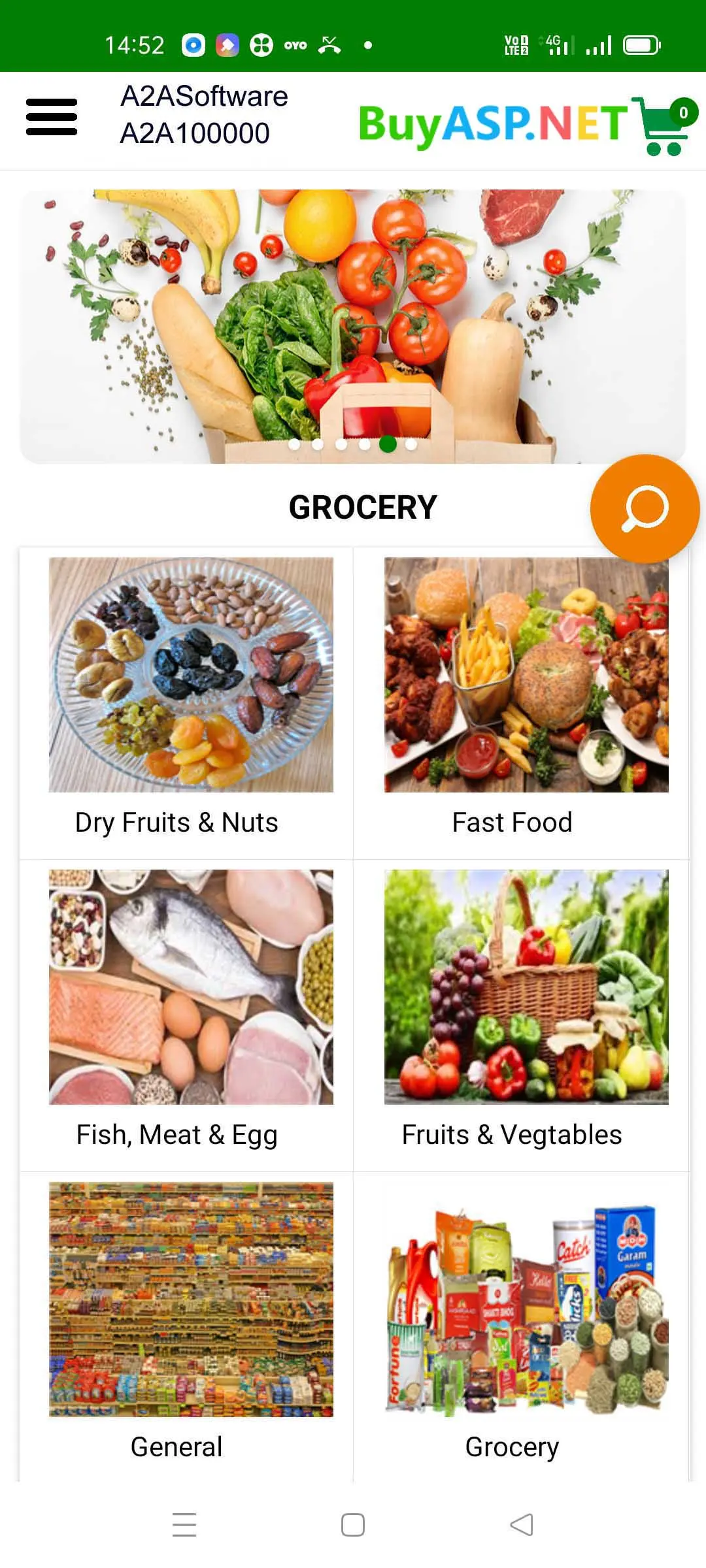 Grocery Delivery Software | Own Source Code @ $3/hourly | Hire in 24 Hours - Start Now