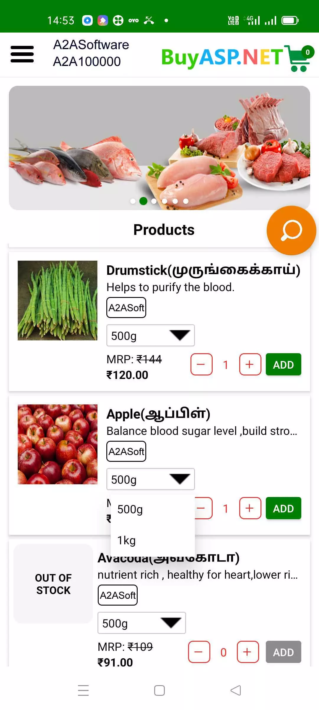 Grocery Delivery Software | Own Source Code @ $3/hourly | Hire in 24 Hours - Start Now